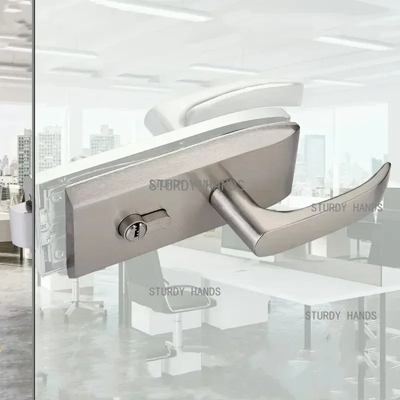 Furniture Hardware Fitting - Cerradura de puerta de vidrio para