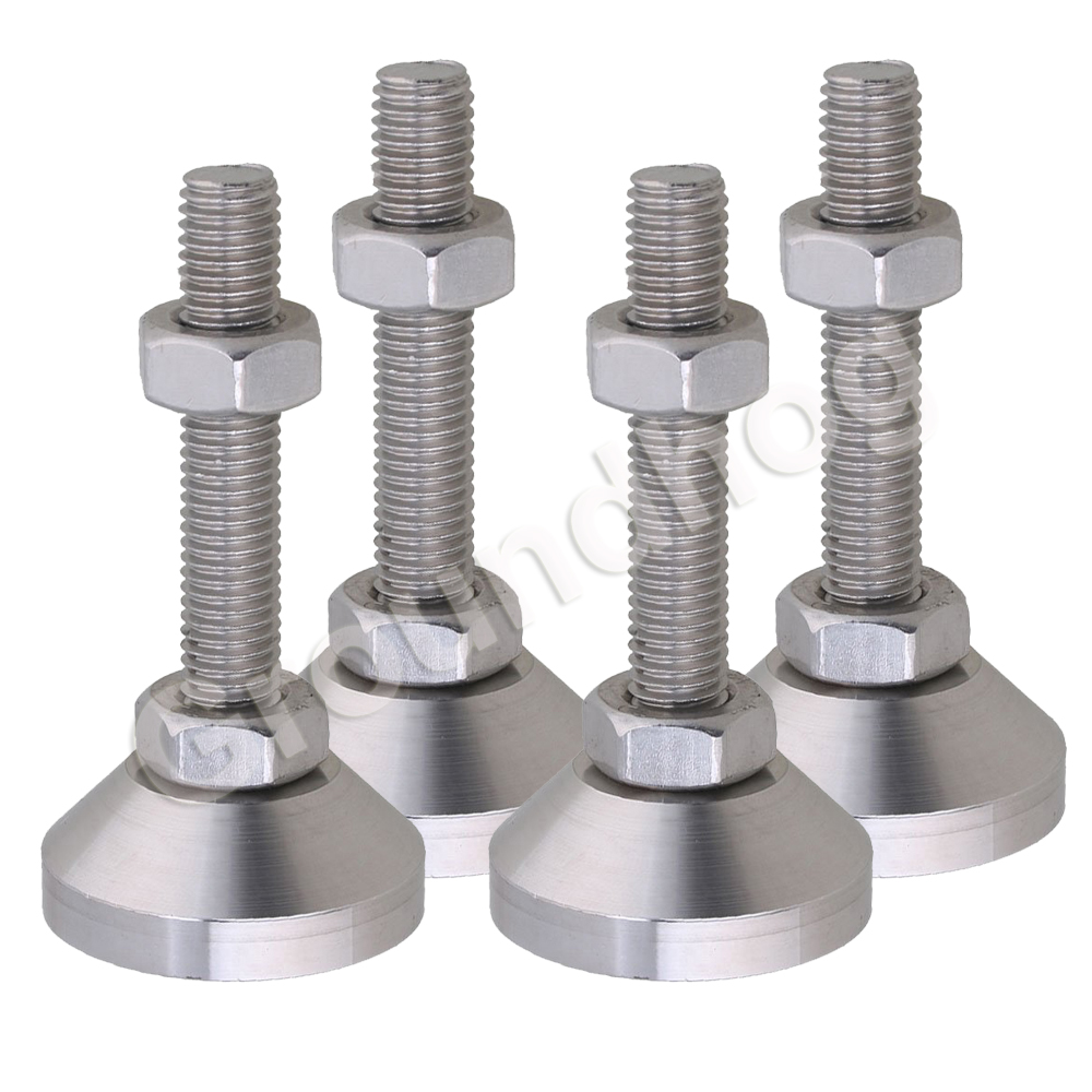 Cabinet Hinge Overlay - Pies ajustables de acero inoxidable 304,