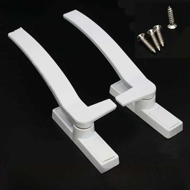 Furniture Hardware Fitting - Manijas de ventana de repuesto blancas