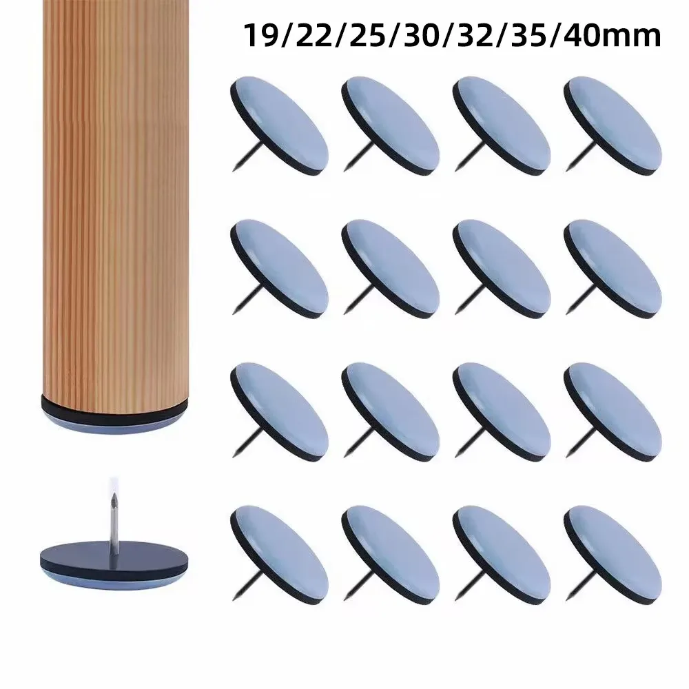 Cabinet Hinge Overlay - Deslizadores redondos para patas de mesa