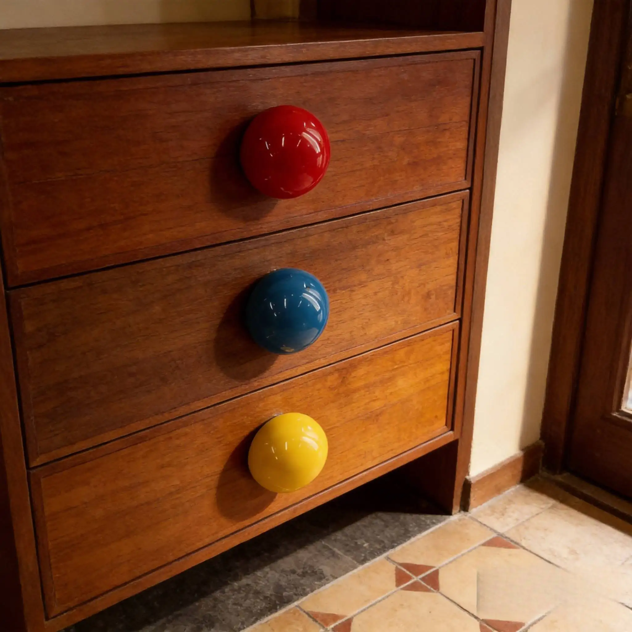 6 piezas de pomos redondos par - Furniture Hardware Manufacturer reseña y precio