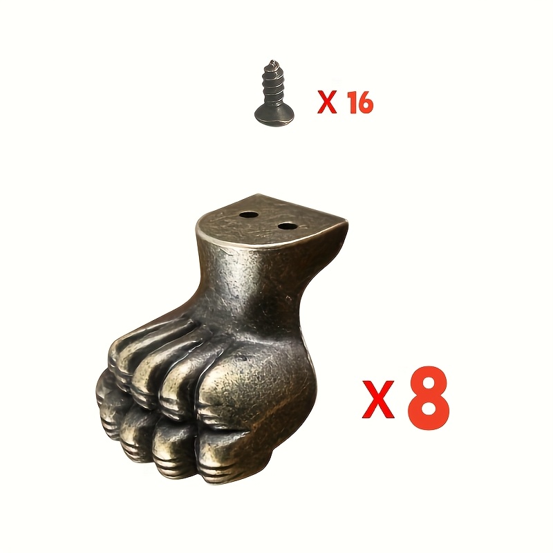 8 piezas de herrajes decorativ - Cabinet Hinge Overlay reseña y precio