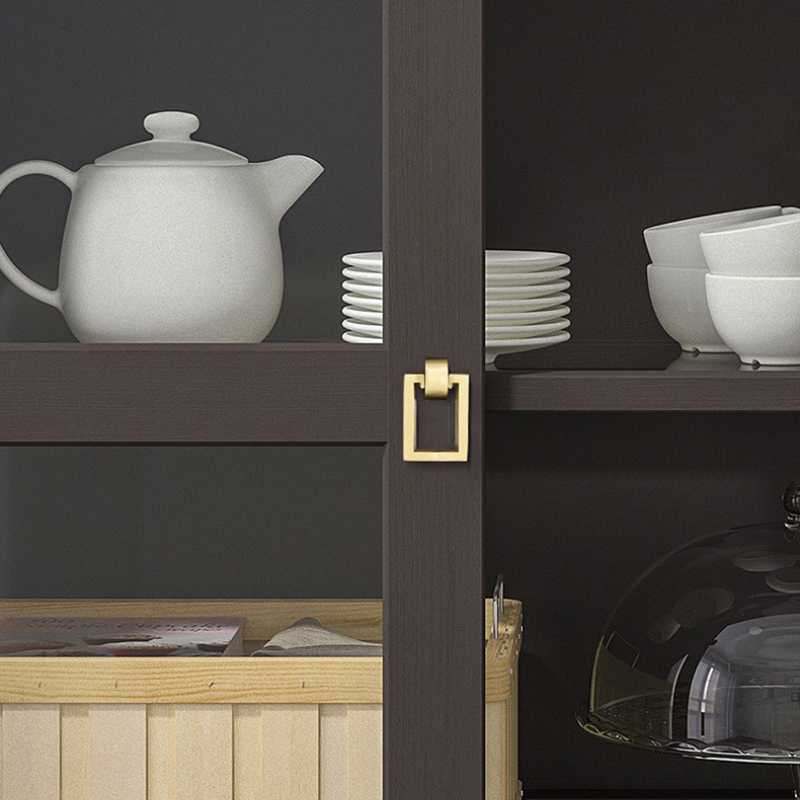Tiradores de armario con anill - Furniture Hardware Drop Pulls reseña y precio