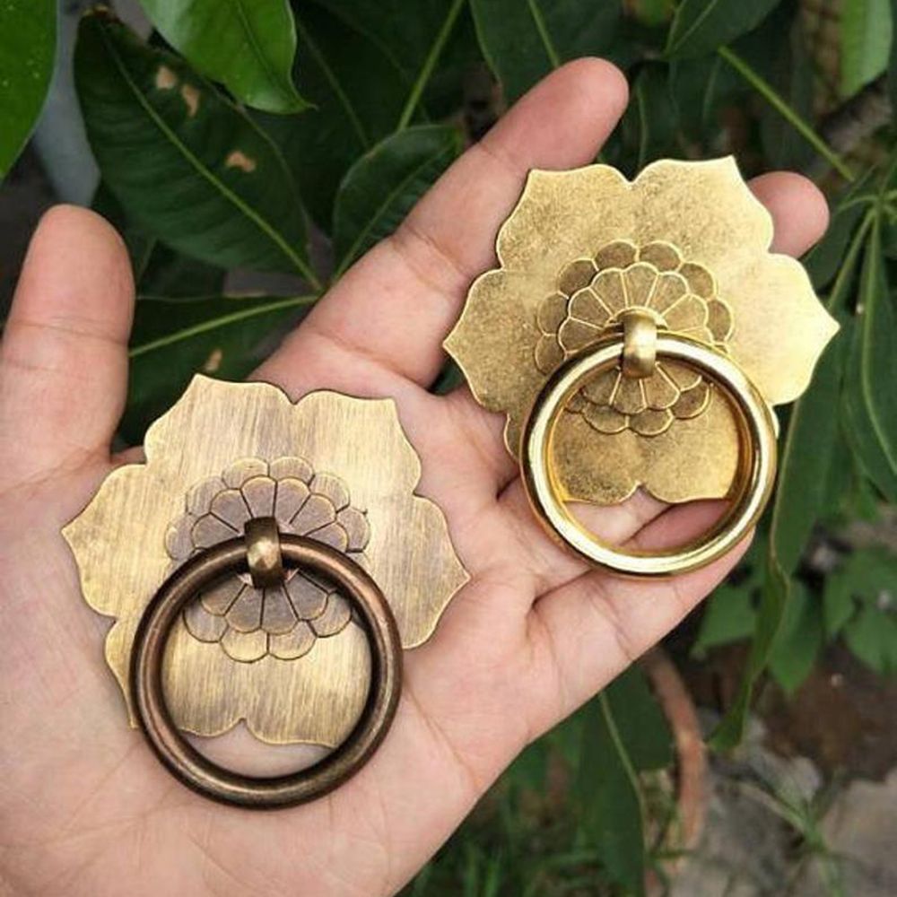 Perilla de latón de bronce ant - Furniture Hardware Drop Pulls reseña y precio